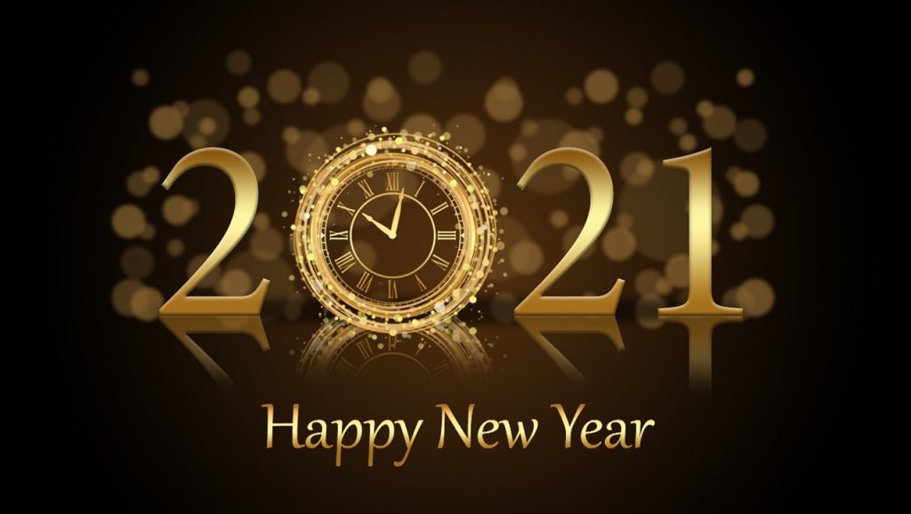 new year, greetings, 2021